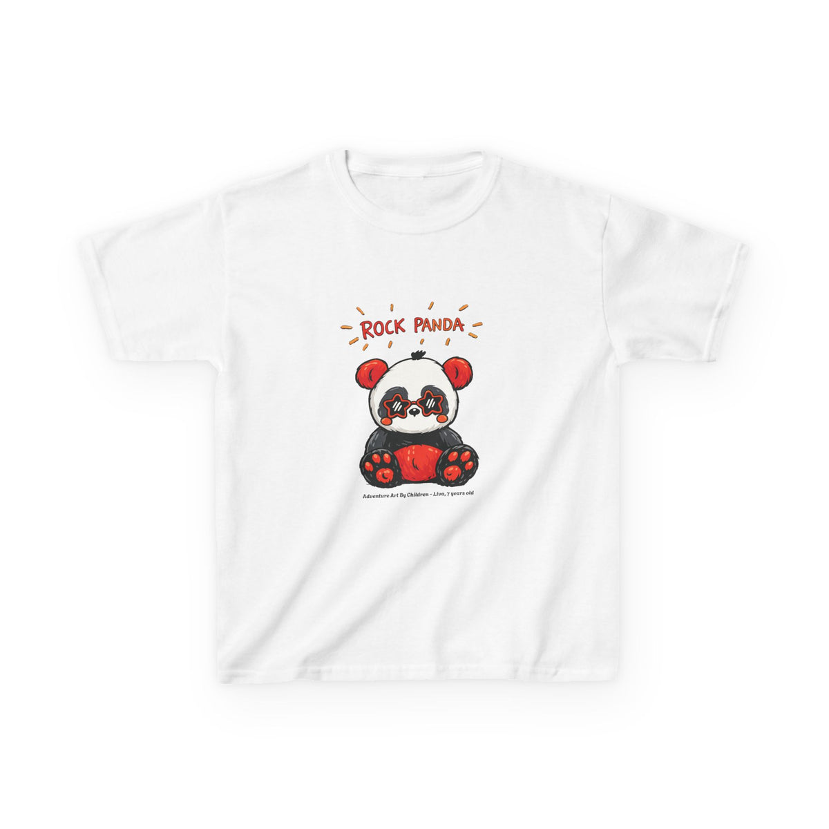 Rock Panda - kids-size unisex graphic tee
