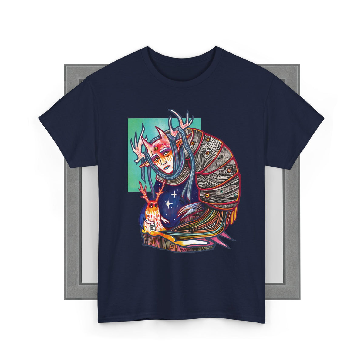 Forsiden af Nature Spirit unisex T-shirt med tryk