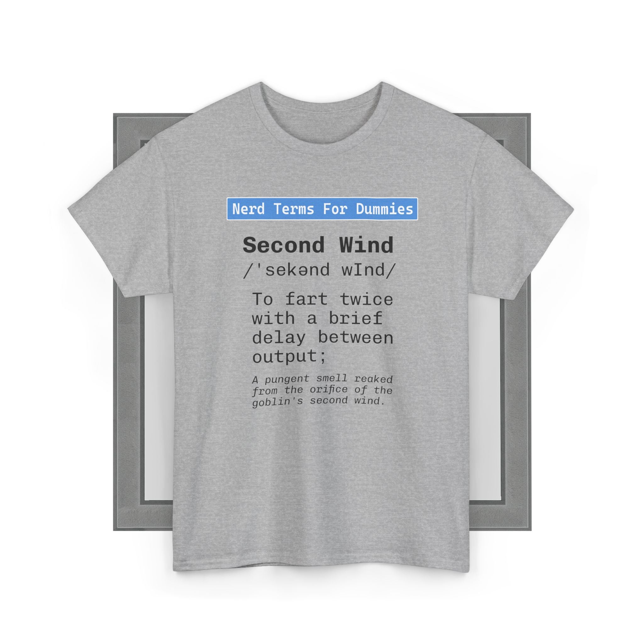 Second Wind unisex grafisk T-shirt