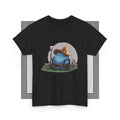 Forsiden af Fur Wizard unisex T-shirt med tryk