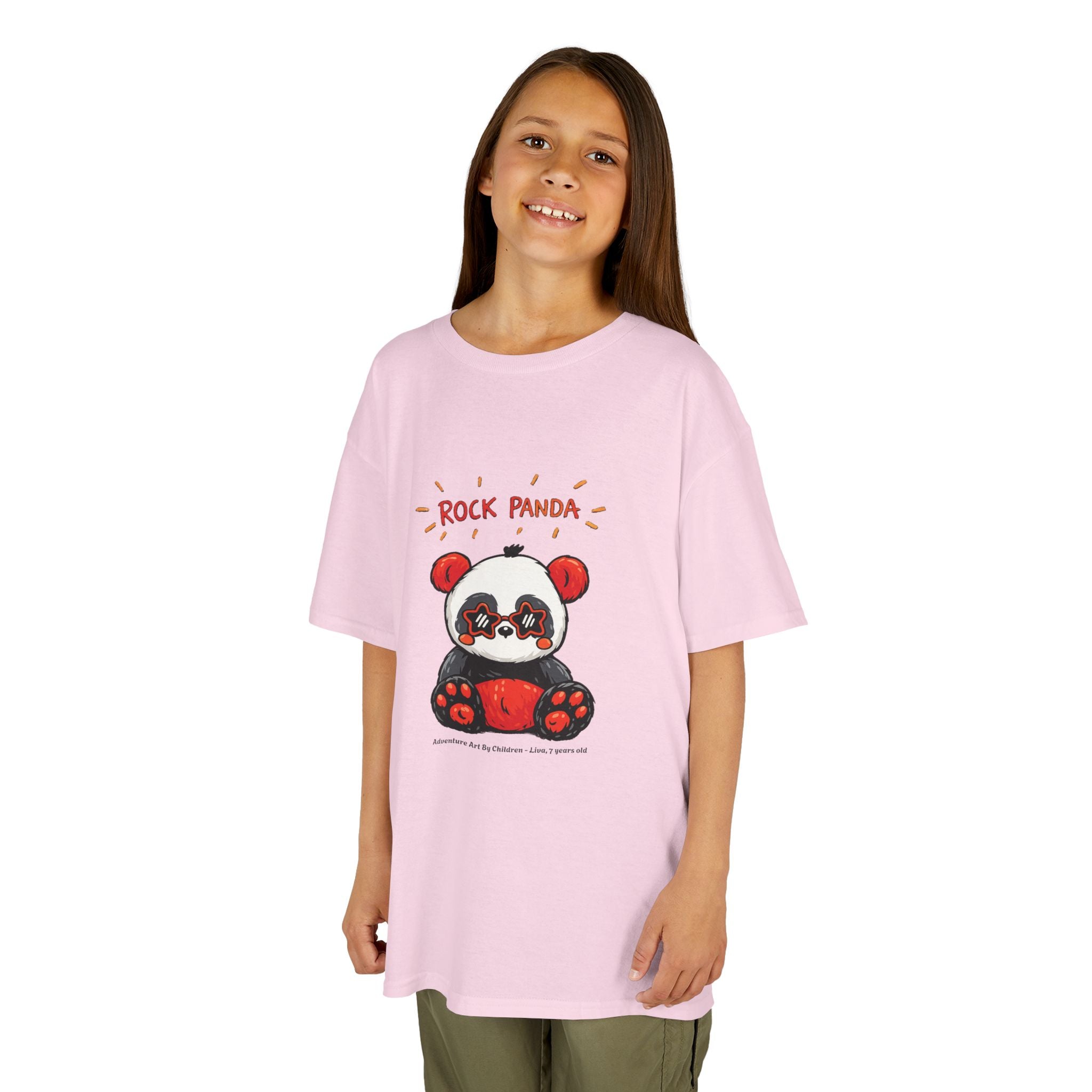 Rock Panda - kids-size unisex graphic tee