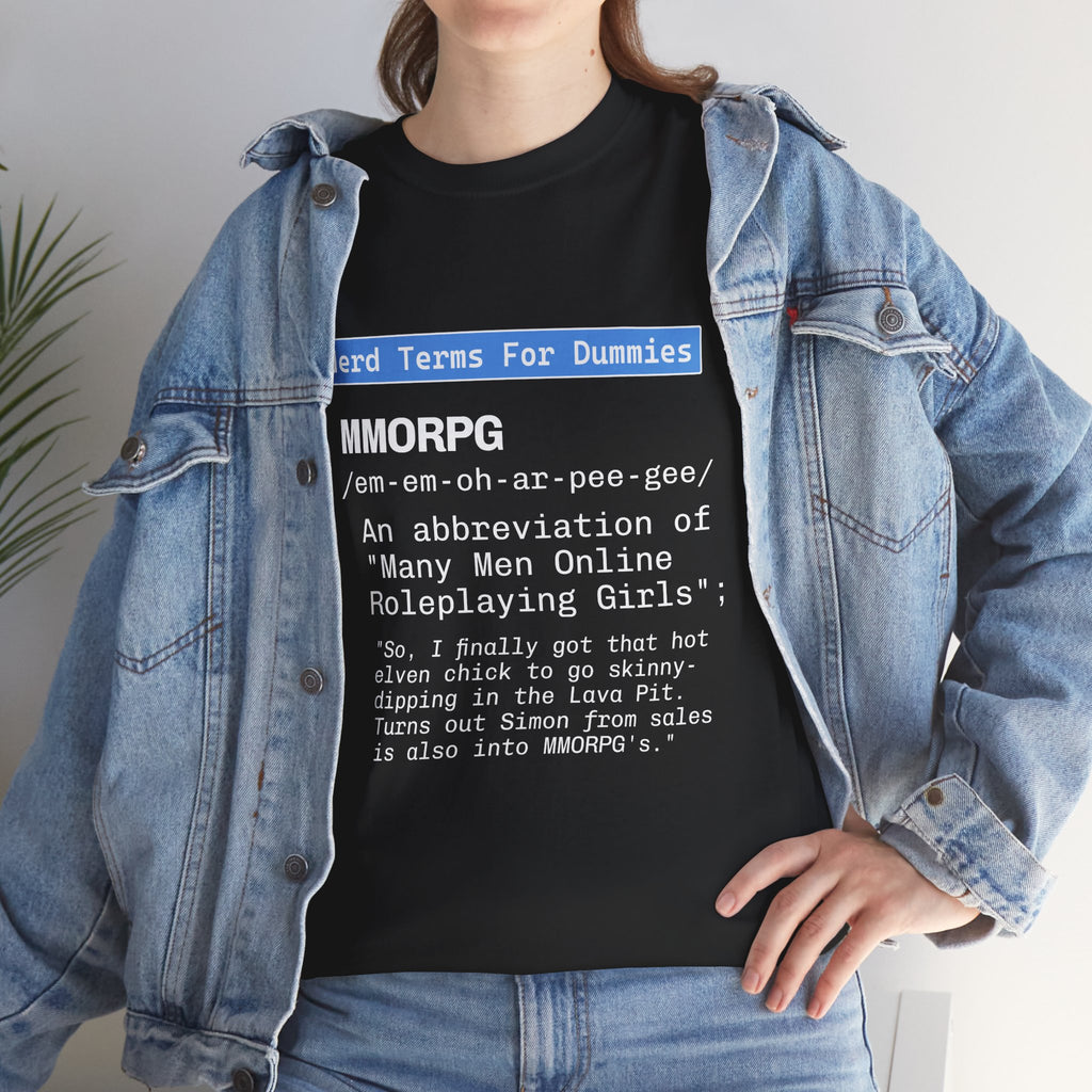 MMORPG unisex graphic T-shirt