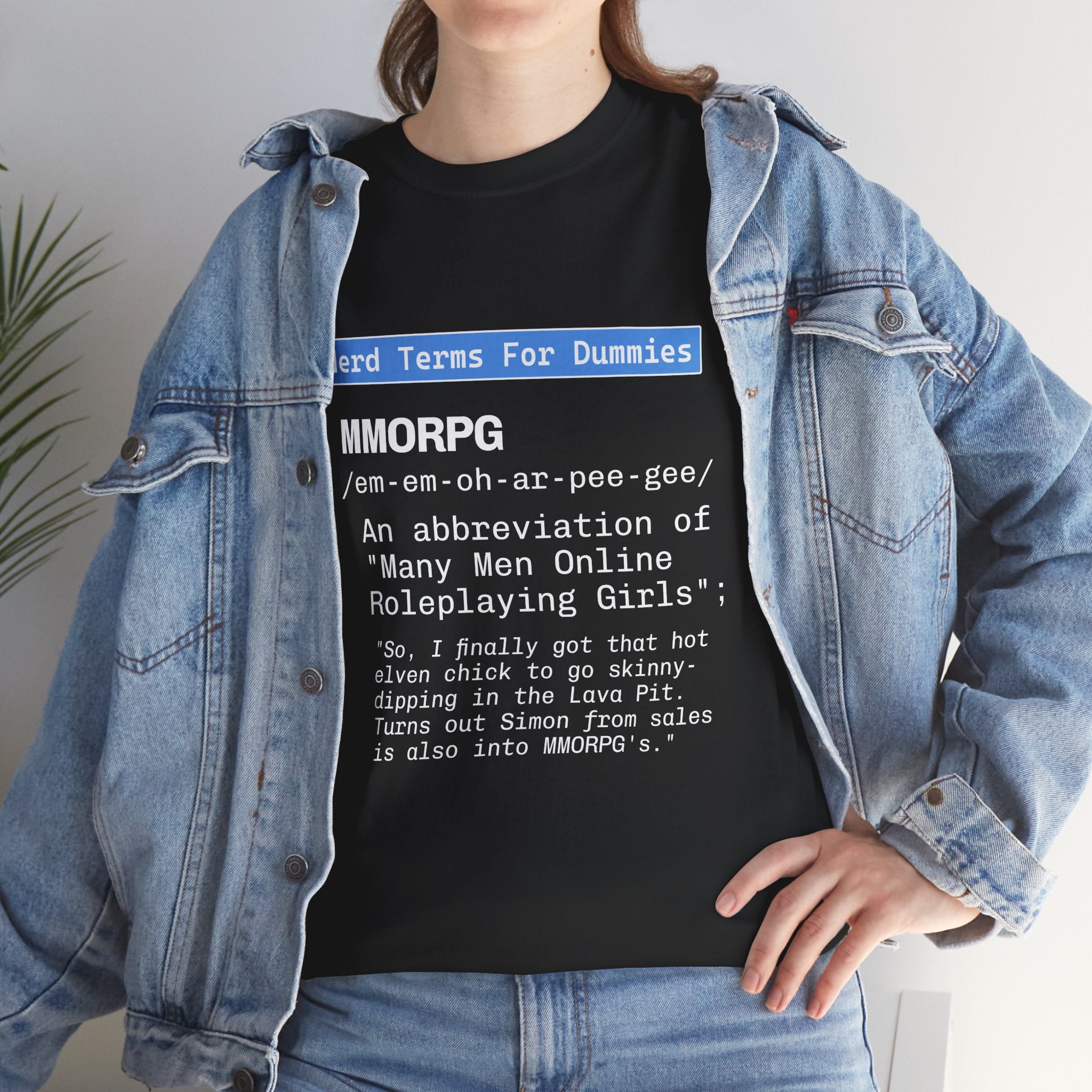 MMORPG unisex graphic T-shirt