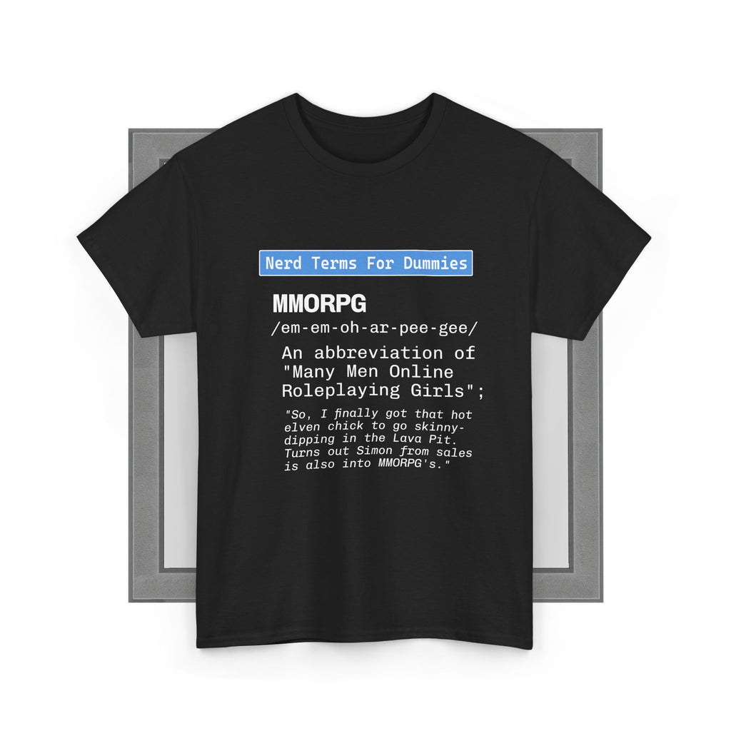 MMORPG unisex graphic T-shirt
