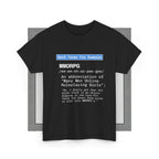 Forsiden af MMORPG unisex T-shirt med tryk