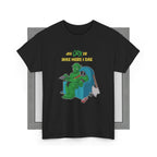Forsiden af Orker Ikke mere unisex T-shirt med tryk
