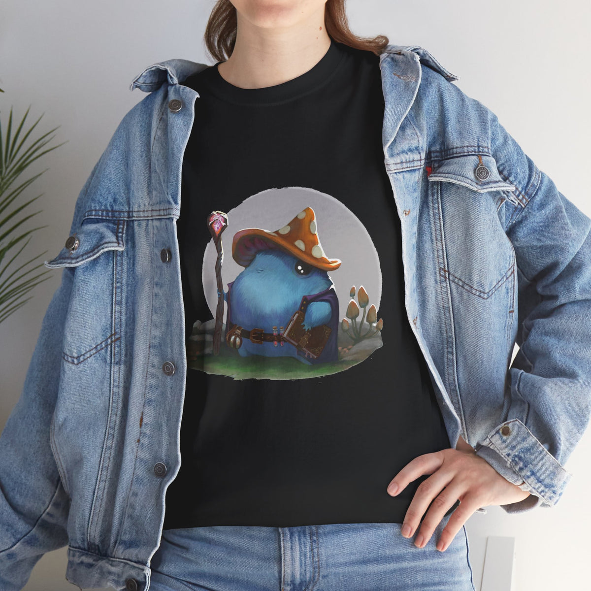 Fur Wizard unisex graphic t-shirt