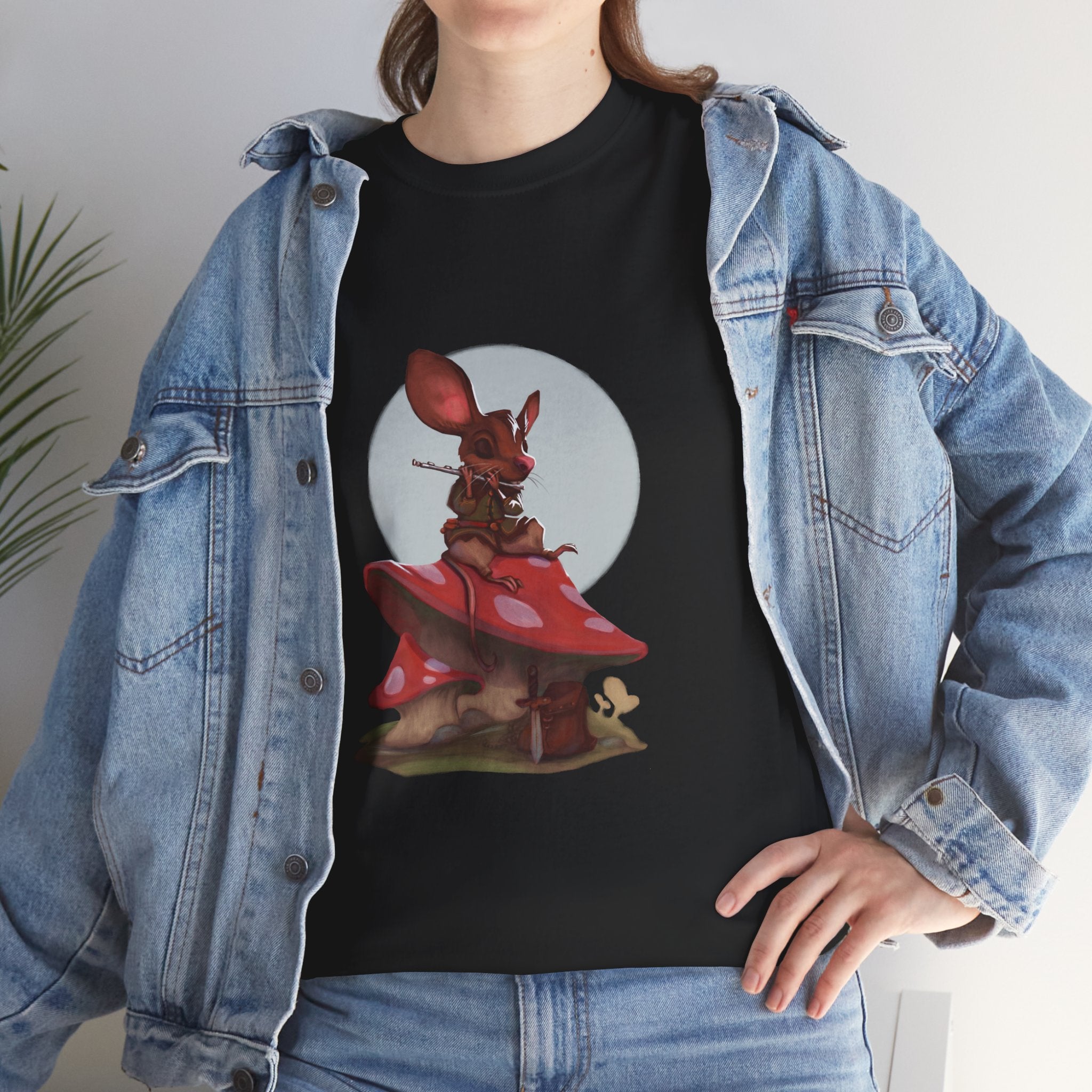 Adventure Mouse unisex graphic t-shirt