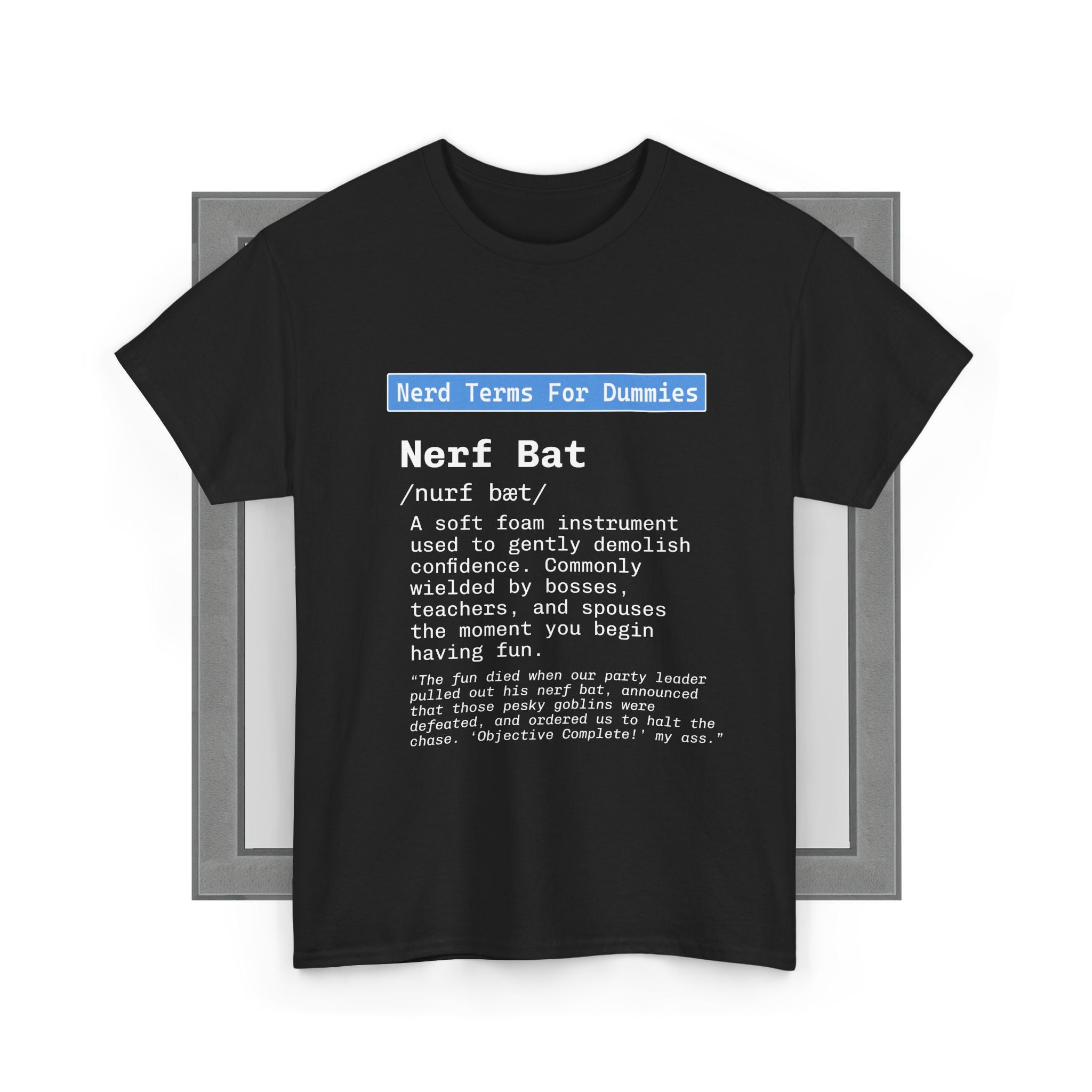 Nerf Bat unisex grafisk T-shirt