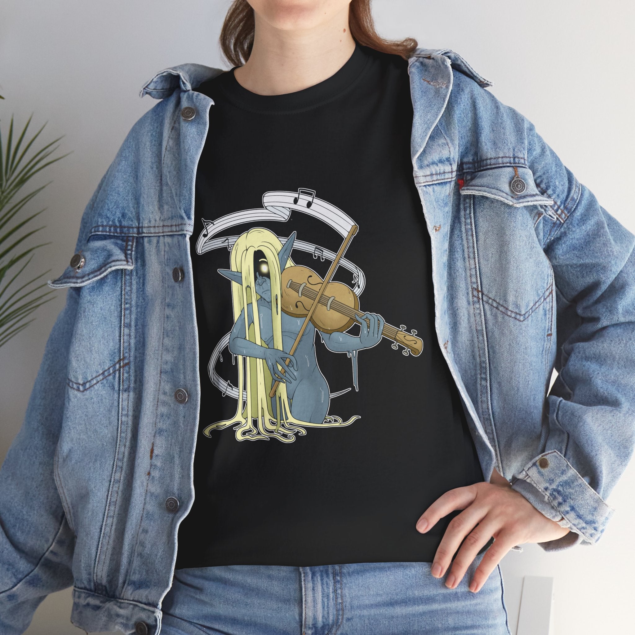 Nøkken unisex grafisk t-shirt