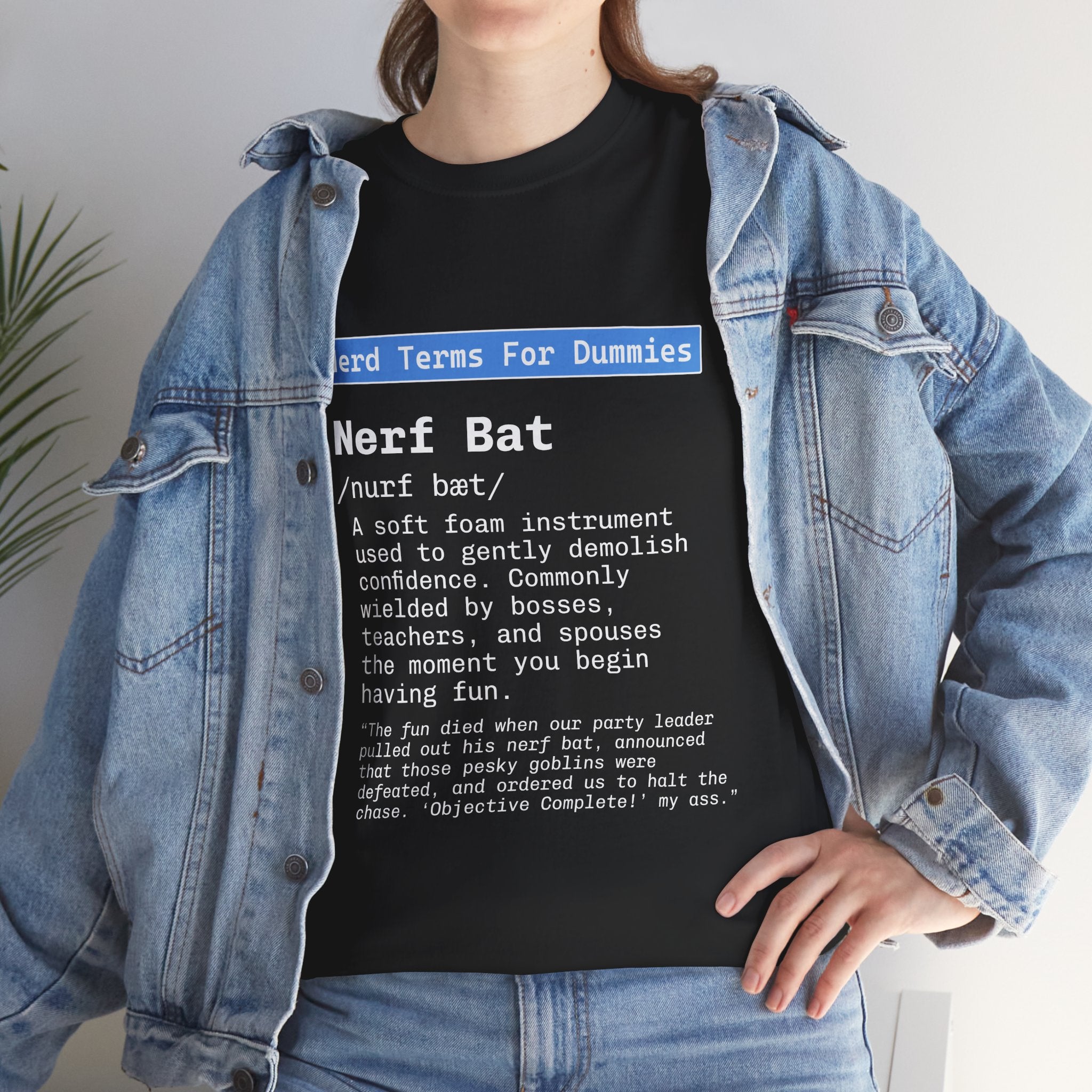 Nerf Bat unisex grafisk T-shirt