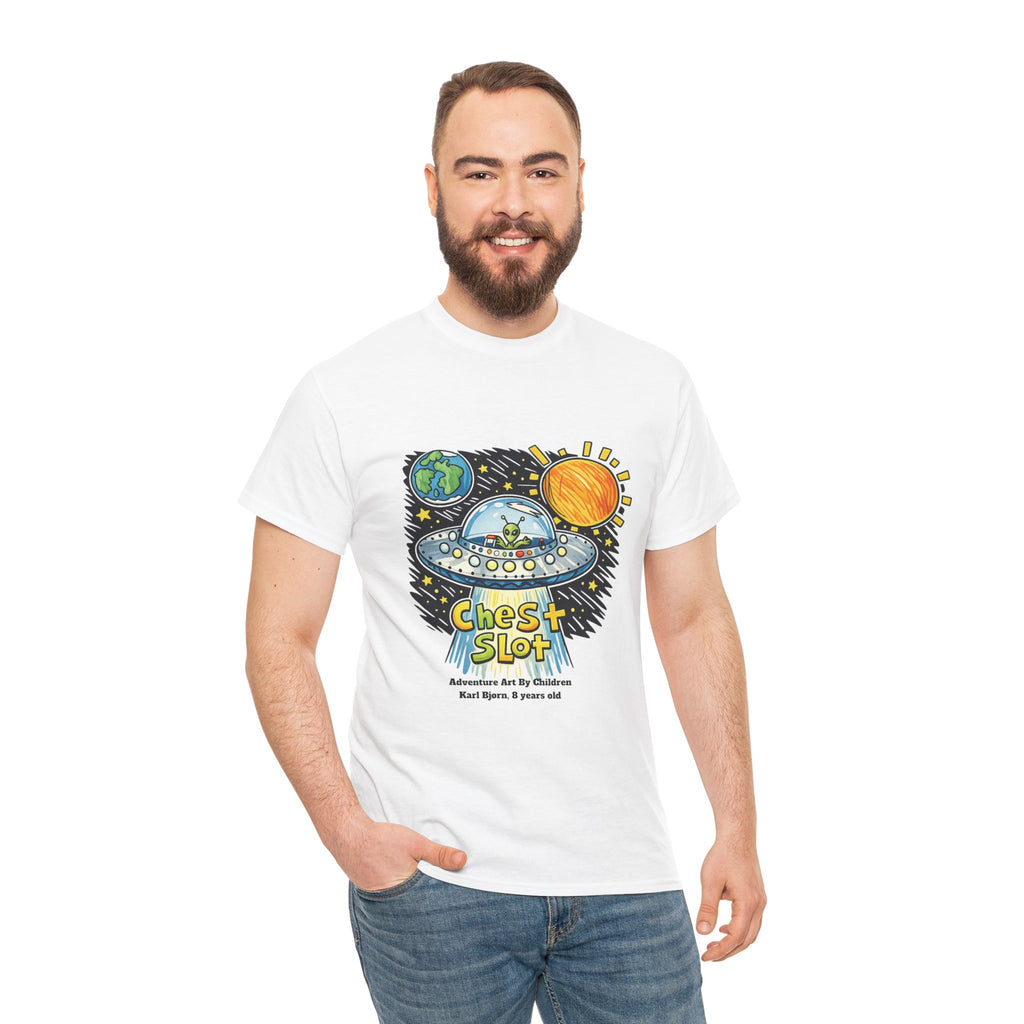 UFO unisex grafisk T-shirt