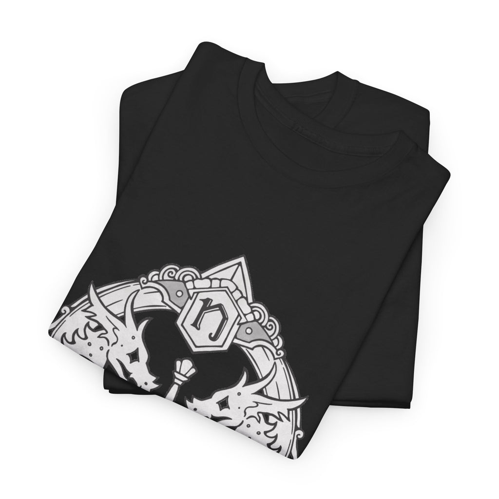 Drage kompasrose unisex grafisk t-shirt