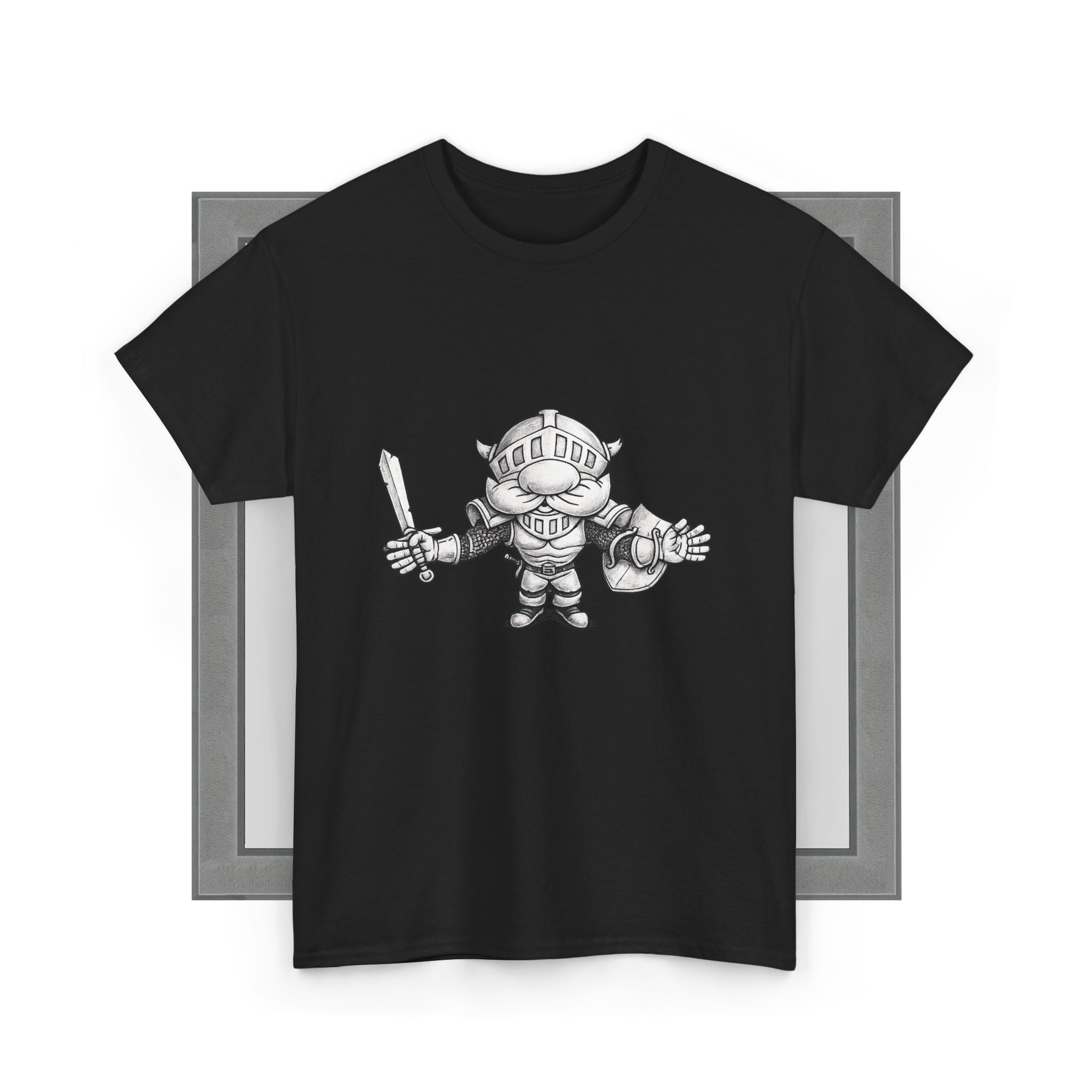 Knight Hug unisex T-shirt med grafik