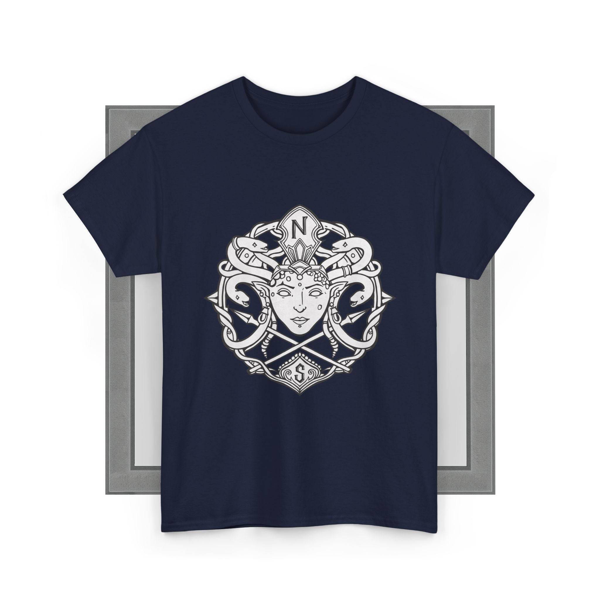 Medusa Kompasrose unisex T-shirt med print