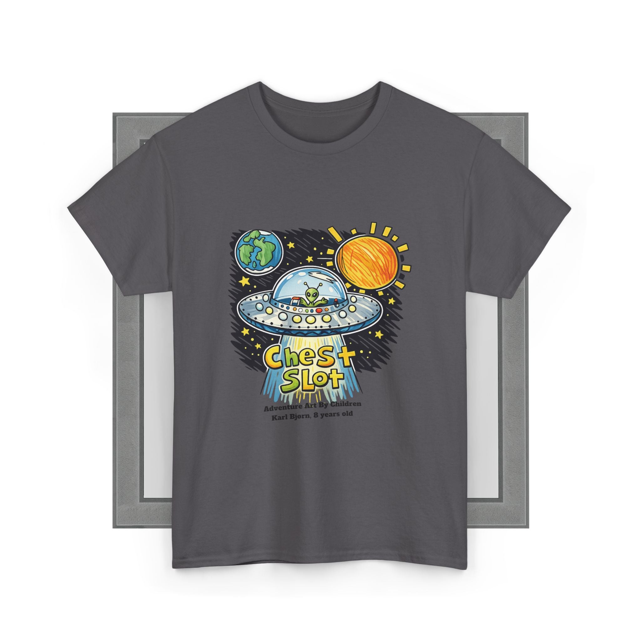 UFO unisex grafisk T-shirt