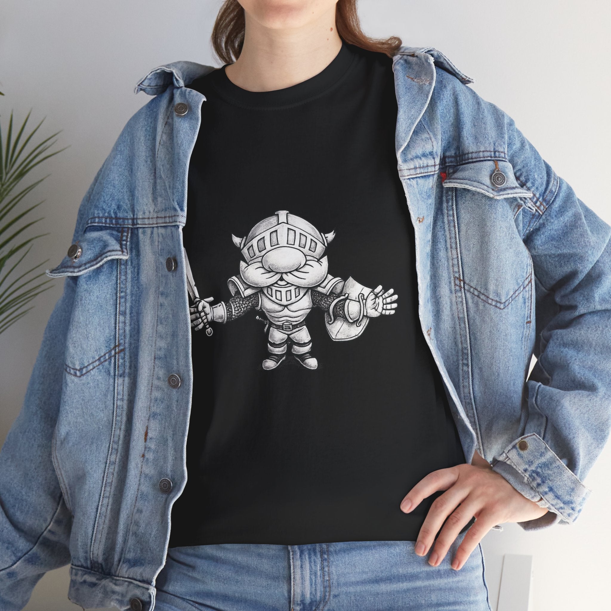 Knight Hug unisex T-shirt med grafik