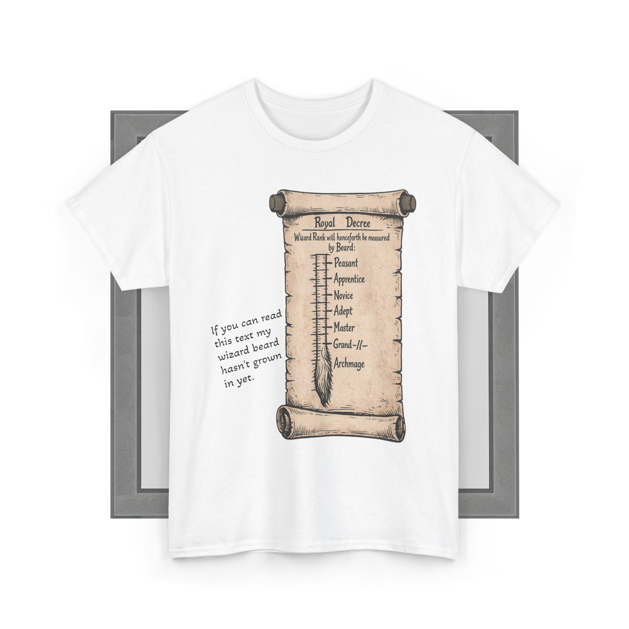 Wizard Rank by Beard unisex graphic t-shirt