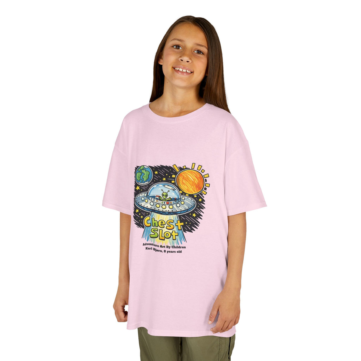 UFO - kids-size unisex graphic tee