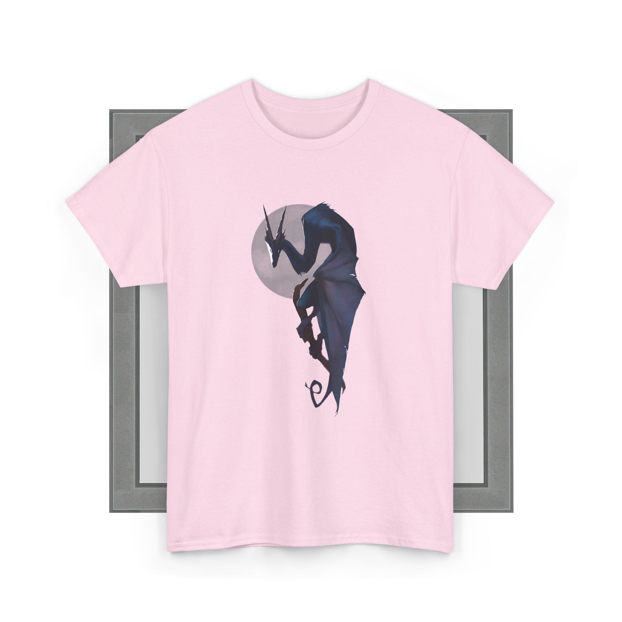 Blå drage unisex grafisk T-shirt