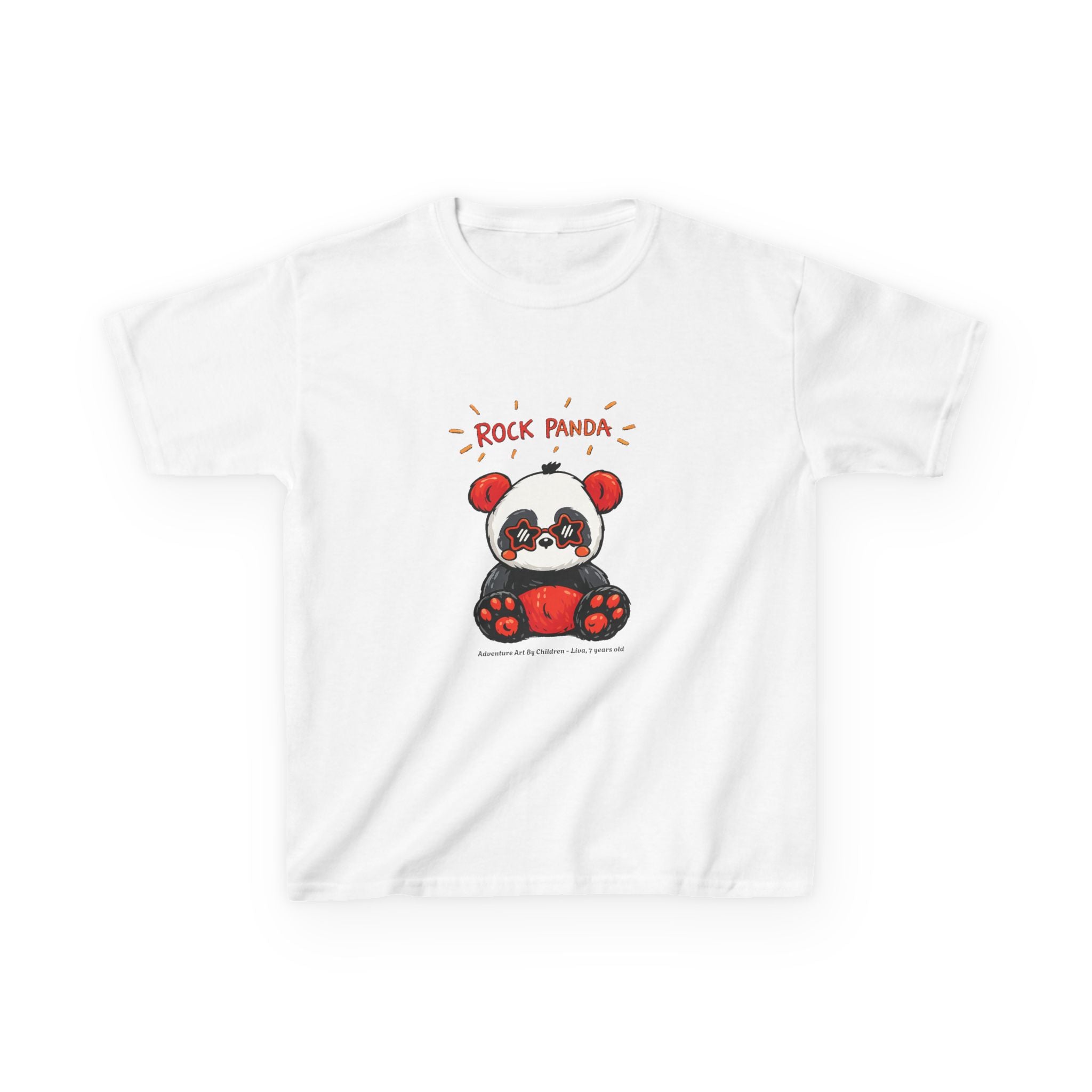 Rock Panda - kids-size unisex graphic tee