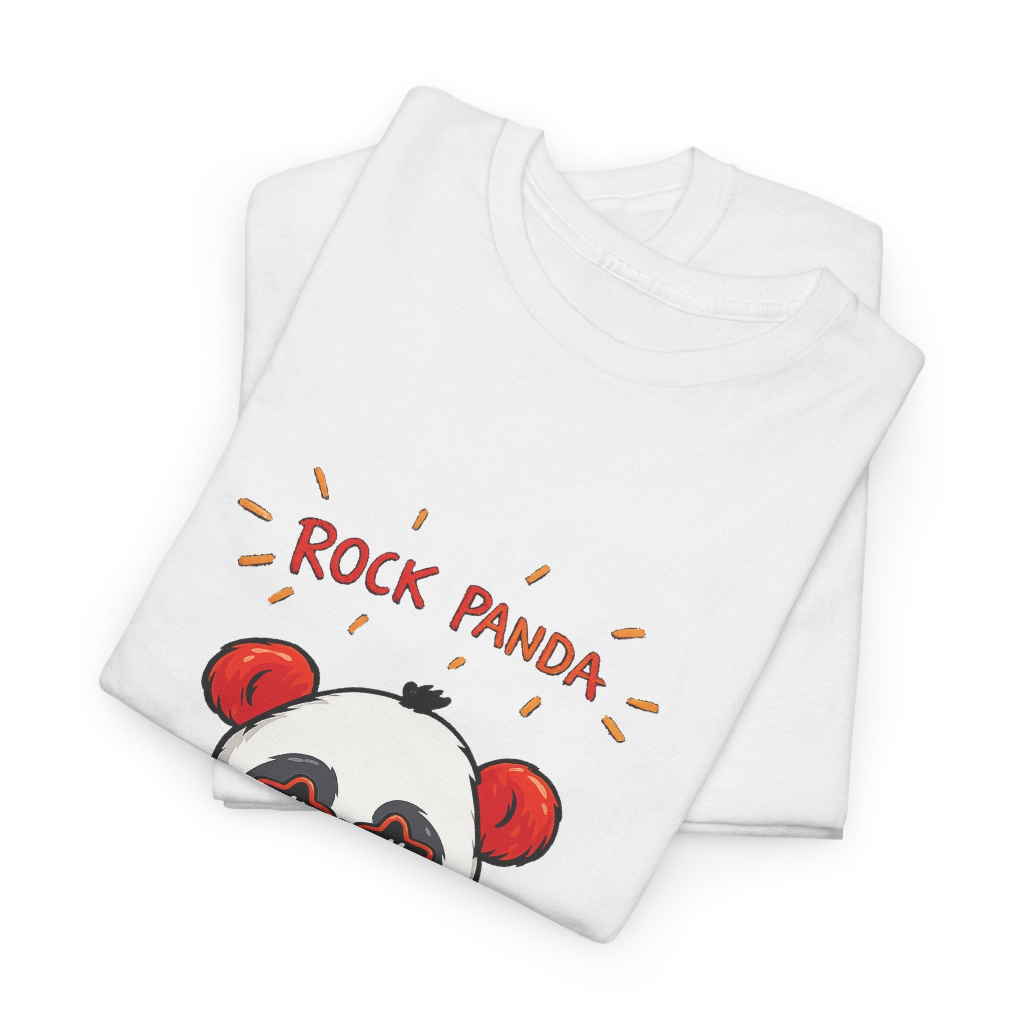 Rock Panda unisex graphic t-shirt