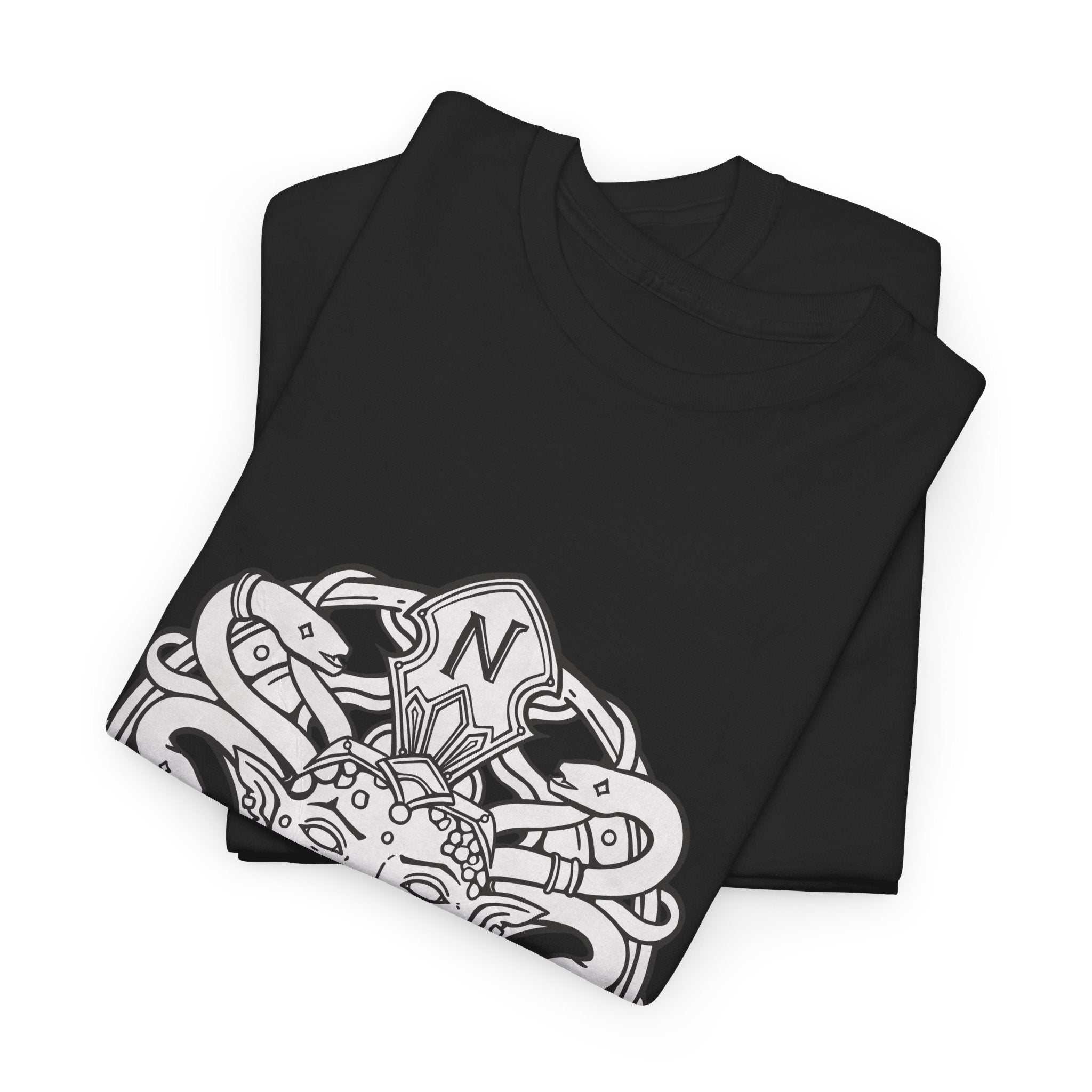 Medusa Kompasrose unisex T-shirt med print