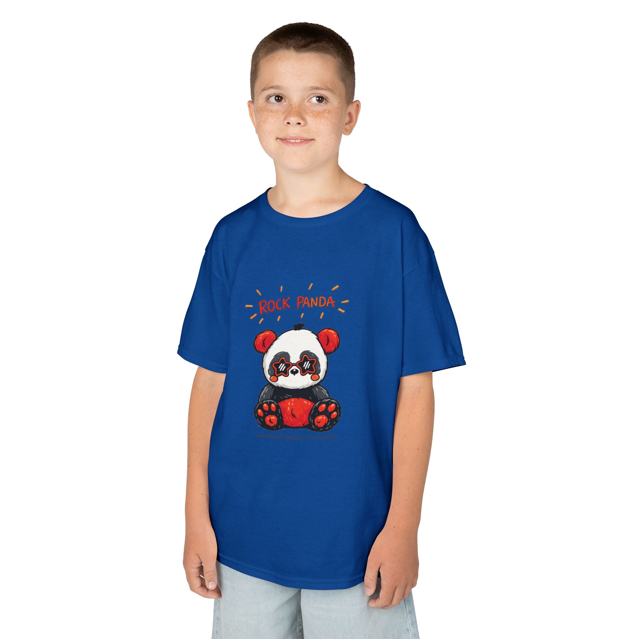 Rock Panda - kids-size unisex graphic tee