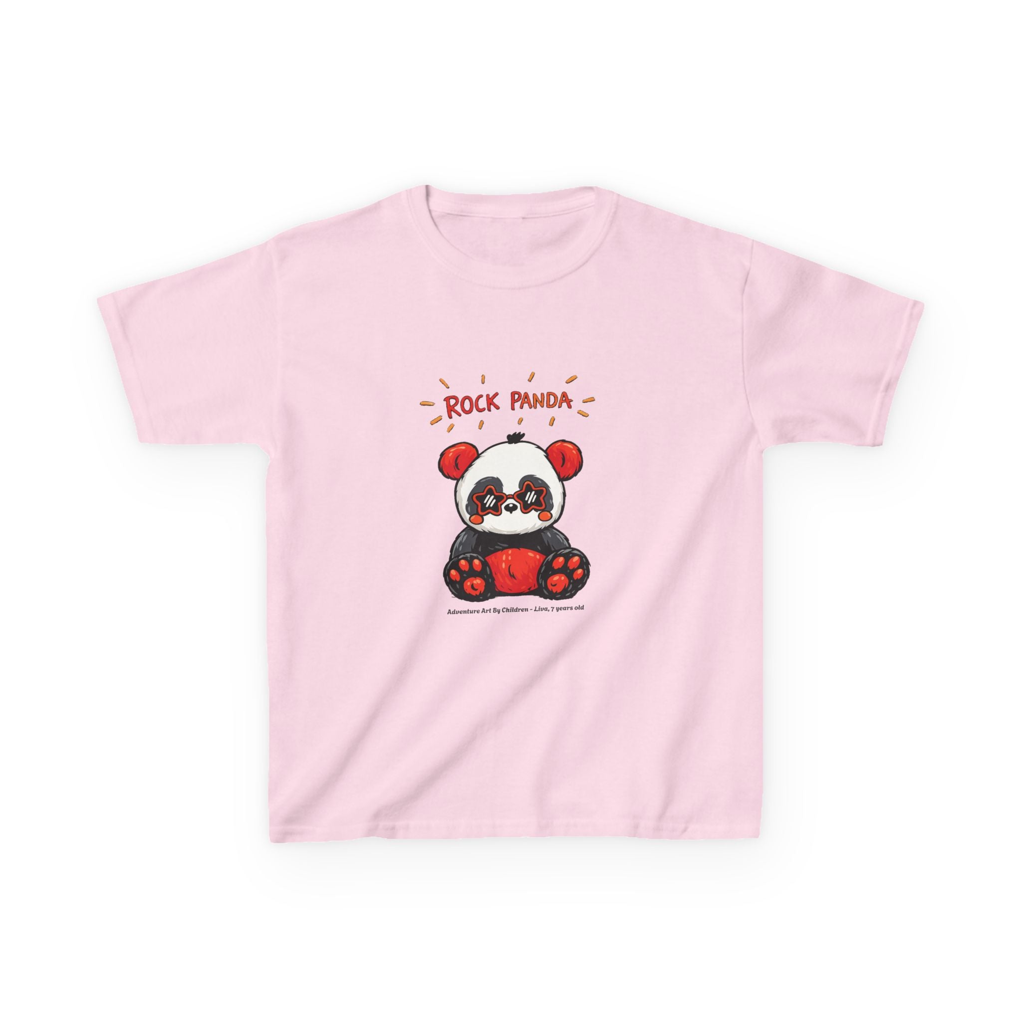 Rock Panda - kids-size unisex graphic tee