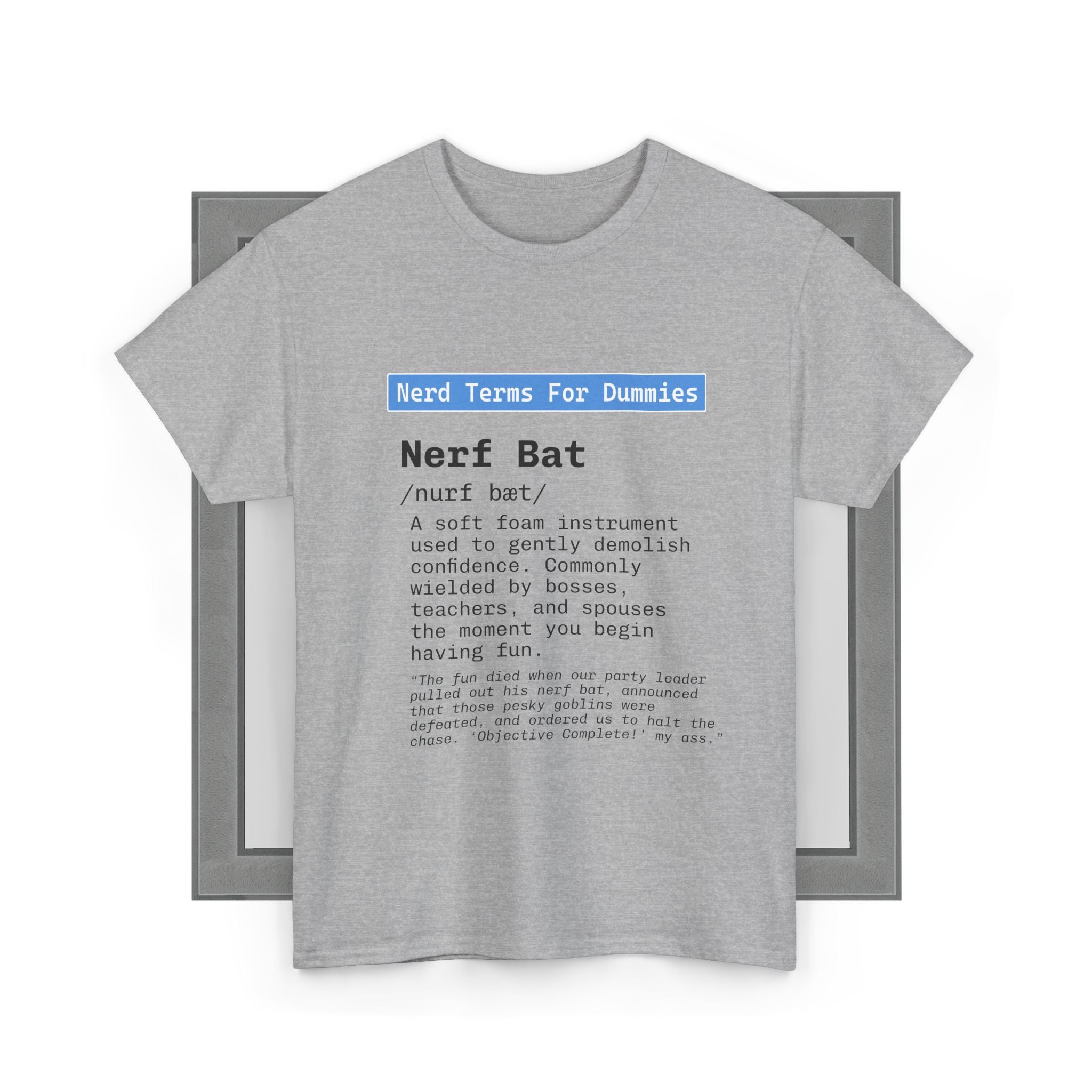 Nerf Bat unisex grafisk T-shirt