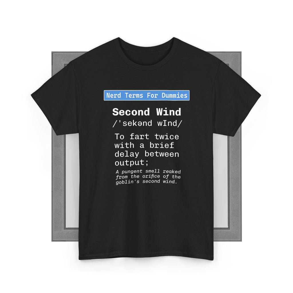 Second Wind unisex grafisk T-shirt