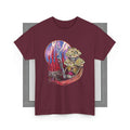 Front view of the Eye-Droid unisex graphic t-shirt