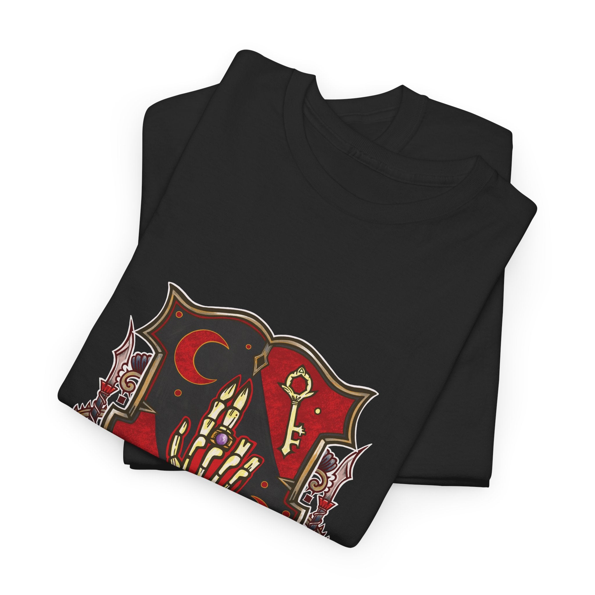 Crimson Hand unisex T-shirt med grafik