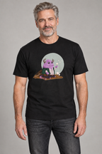 AI-genereret stylingbillede med Henrik i Scary Harry Monster unisex T-shirt med tryk