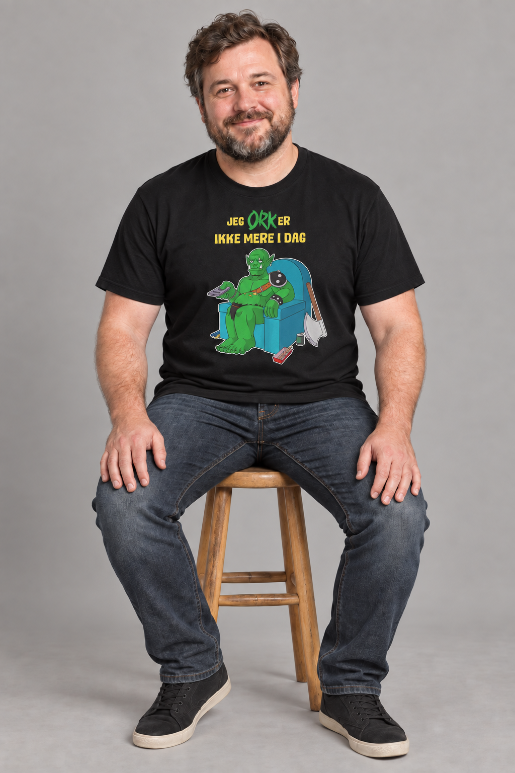 Orker Ikke mere unisex T-shirt med tryk