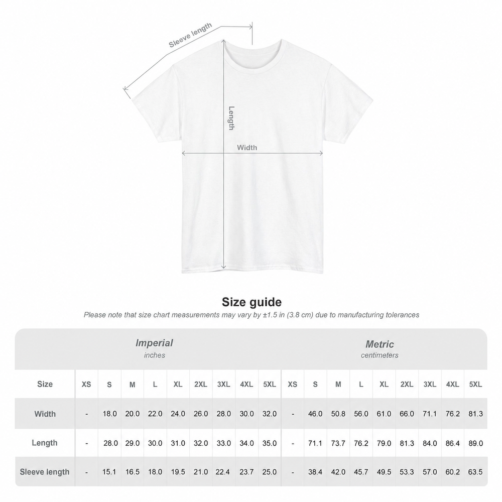Størrelsesguide